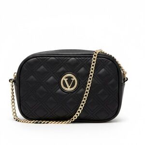 Vera New York‎ Quilted Black Crossbody Bag